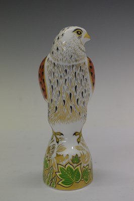 Lot 482 - Royal Crown Derby Kestrel boxed paperweight