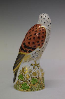 Lot 482 - Royal Crown Derby Kestrel boxed paperweight