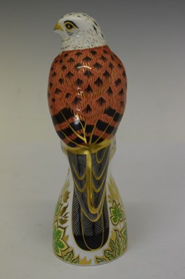 Lot 482 - Royal Crown Derby Kestrel boxed paperweight