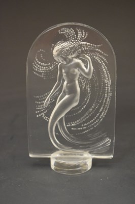 Lot 424 - Four Lalique glass sculptures