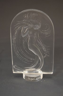 Lot 424 - Four Lalique glass sculptures