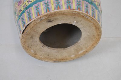 Lot 510 - Two Chinese 20th Century barrel garden seats