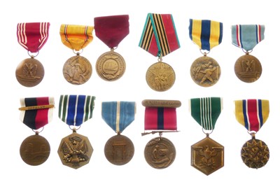 Lot 243 - Group of American medals