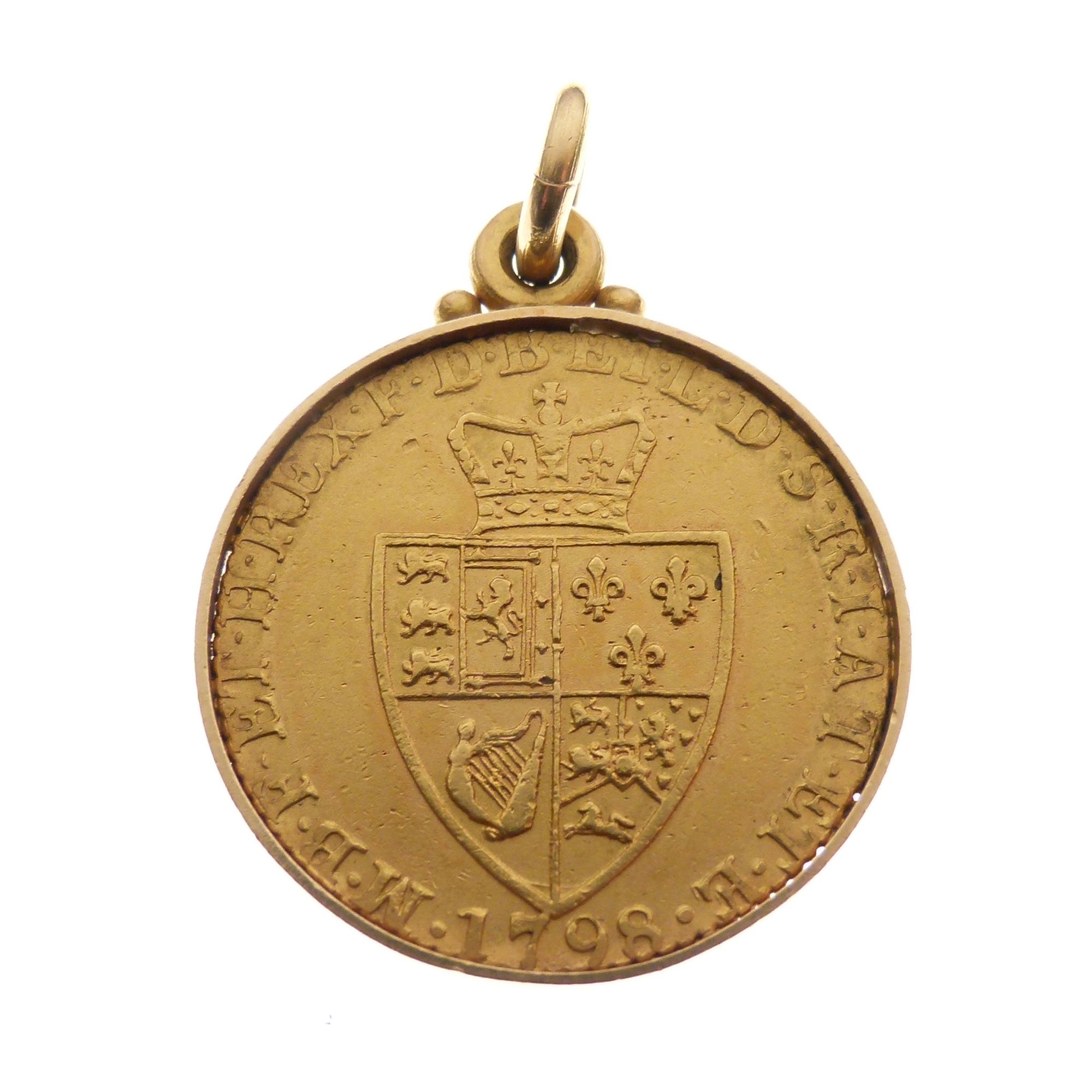 Lot 198 III Spade Guinea, 1798