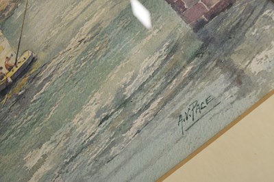 Lot 699 - Anthony V Pace (Bristol Savages) - Watercolour - ‘Ponte Vecchio, Florence’