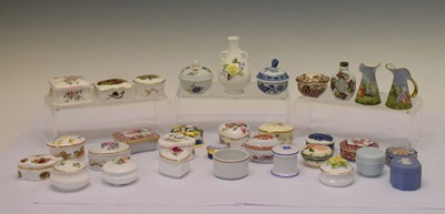 Lot 295 - Quantity of trinket boxes, etc