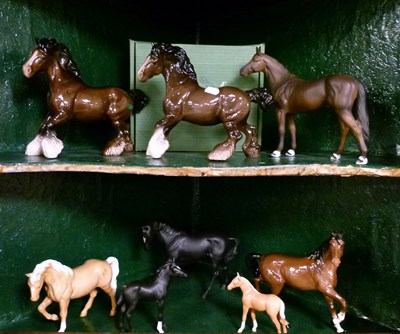 Lot 494 - Quantity of Beswick horses