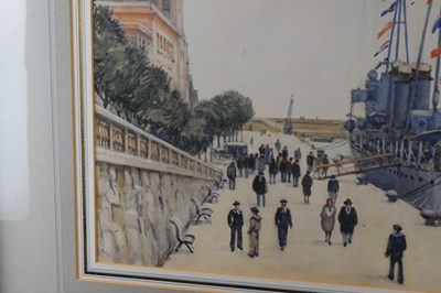 Lot 495 - Cecil King - Watercolour - 'Monte Carlo'