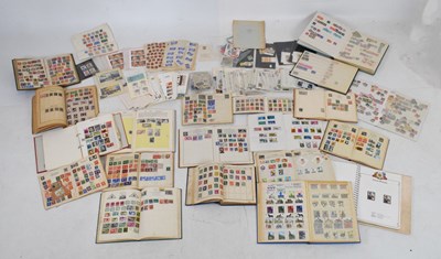 Lot 253 - Quantity of world stamps in albums and loose