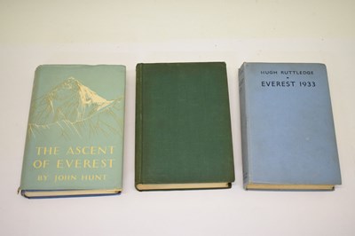Lot 277 - Quantity of Everest and Antarctic related books