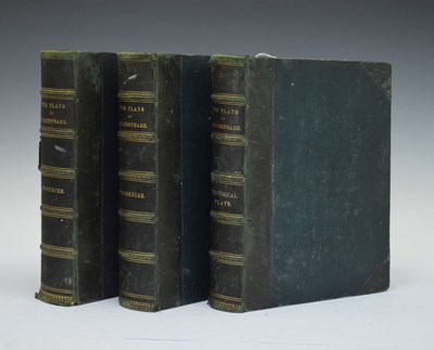 Lot 276 - 'The Plays of Shakespeare' published by Cassell, Petter and Galpin (3 vols.)