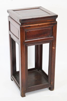 Lot 606 - Chinese hardwood stand