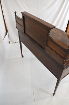Lot 195 - Late 19th/ early 20th Century inlaid dressing table