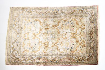 Lot 586 - Silk Gumam rug