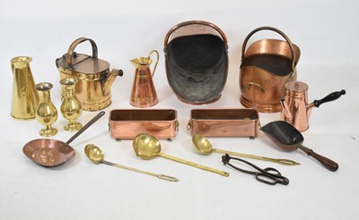 Lot 288 - Quantity of brass and copper