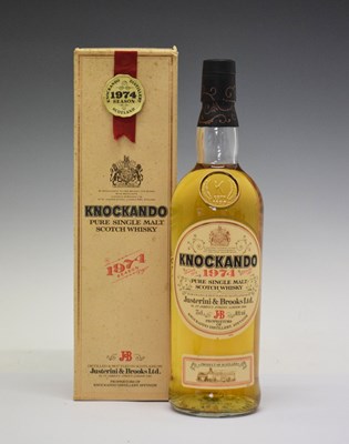 Lot 749 - Knockando Pure Single Malt Scotch Whisky, Speyside, 1974 Season