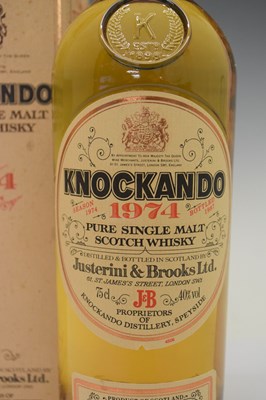 Lot 749 - Knockando Pure Single Malt Scotch Whisky, Speyside, 1974 Season