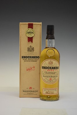 Lot 749 - Knockando Pure Single Malt Scotch Whisky, Speyside, 1974 Season