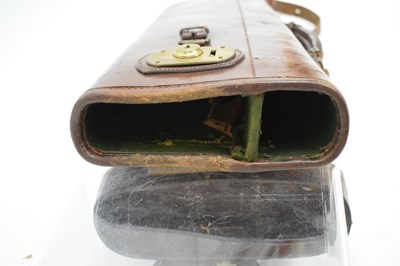 Lot 436 - Leather gun case