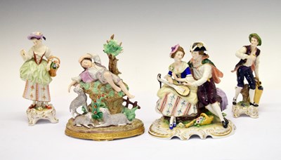 Lot 402 - Quantity of continental figures