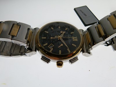 Lot 109 - Mathey Tissot - Gentleman's chronograph stainless steel wristwatch