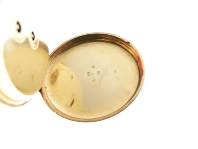 Lot 268 - 18ct gold open-faced pocket watch