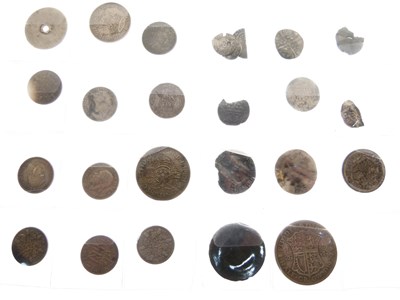 Lot 170 - Collection of ten hammered coins, silver coinage and a quantity of other coinage