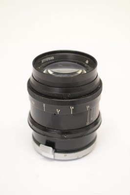 Lot 293 - Jupiter-9 85mm 1:2, lens,  No. 7707292