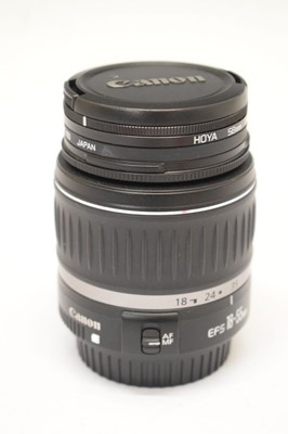 Lot 310 - Canon 58mm Zoom Lens EF-S 18-55mm 1:3.5-5.6 plus filters