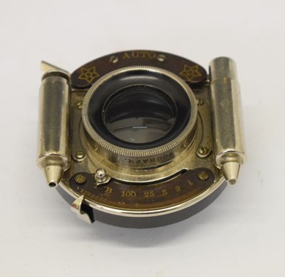 Lot 318 - Bausch and Lomb Planatograph 3 1/4 x 4 1/4 lens