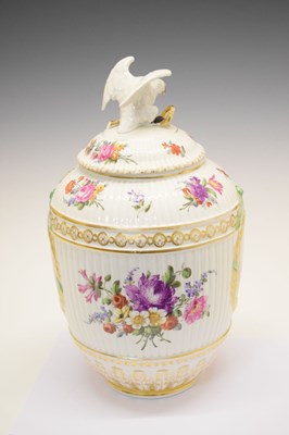 Lot 401 - KPM porcelain covered vase