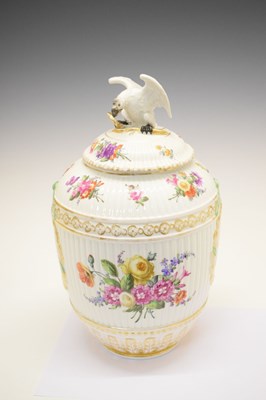 Lot 401 - KPM porcelain covered vase