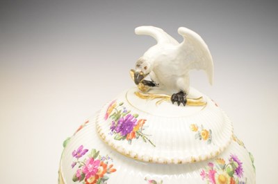 Lot 401 - KPM porcelain covered vase