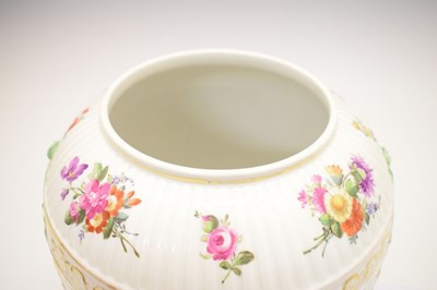 Lot 401 - KPM porcelain covered vase