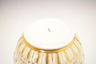 Lot 401 - KPM porcelain covered vase