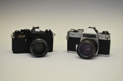 Lot 325 - Chinon CE-3 and CS cameras