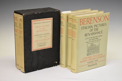 Lot 213 - Berenson, Bernard,  'Italian Pictures of the Renaissance'