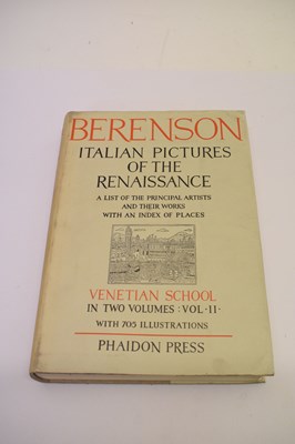 Lot 213 - Berenson, Bernard,  'Italian Pictures of the Renaissance'