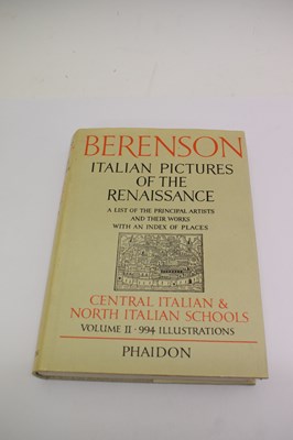 Lot 213 - Berenson, Bernard,  'Italian Pictures of the Renaissance'