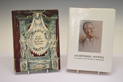 Lot 215 - Beaton and Tynan 'Persona Grata' and Sacheverell Sitwell Bibliography