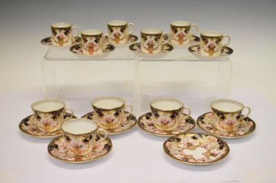 Lot 422 - Crown Derby part tea/coffee set