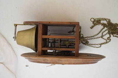 Lot 504 - Collection of Black Forest 'Postman's alarm' type wall clocks and parts