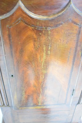 Lot 240 - Early 19th Century mahogany cased 8-day painted dial longcase clock - W. B. Cornforth, Macclesfield