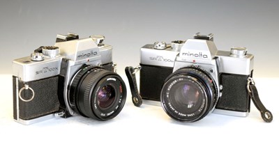 Lot 350 - Two Minolta cameras