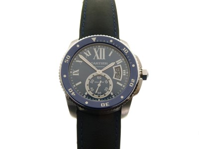 Lot 260 - Cartier - Gentleman's Calibre De Divers Watch