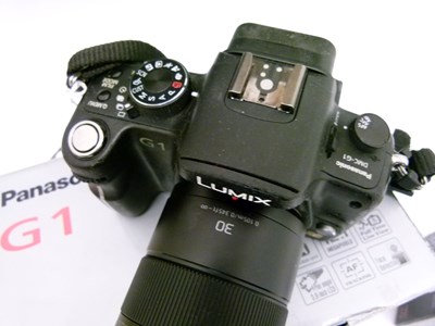 Lot 249 - Panasonic Lumix G1 and boxed lens