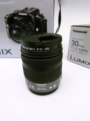 Lot 249 - Panasonic Lumix G1 and boxed lens