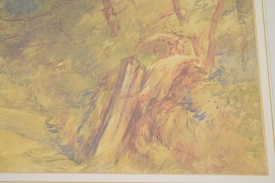 Lot 382 - Arthur James Stark (British, 1831-1902) - Set of three watercolours, plus one other