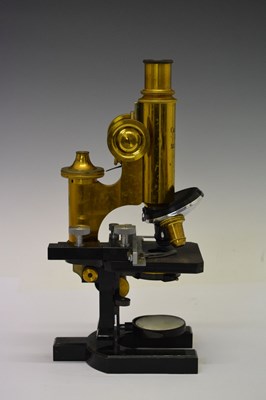 Lot 427 - Carl Zeiss Jena microscope No 26196