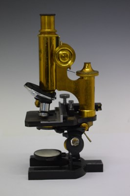 Lot 427 - Carl Zeiss Jena microscope No 26196